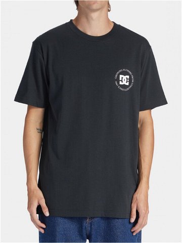 DC T-Shirt Concrete Tees ADYZT05305 Černá Regular Fit