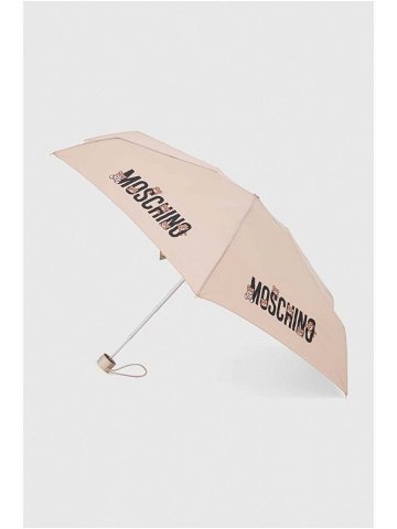Dětský deštník Moschino béžová barva 8432