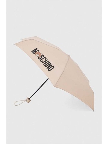 Dětský deštník Moschino béžová barva 8430