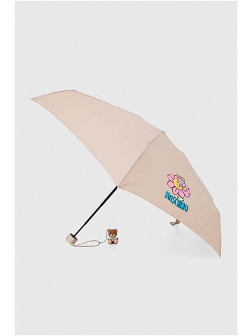 Dětský deštník Moschino béžová barva 8252 SUPERMINIA