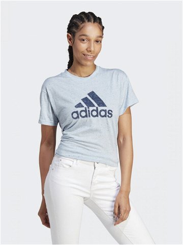 Adidas T-Shirt Future Icons Winners 3 0 IM2418 Světle modrá Regular Fit