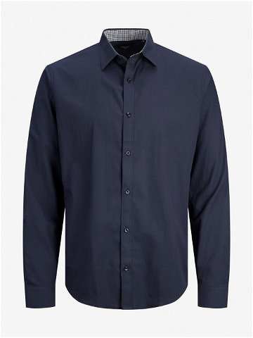 Tmavě modrá pánská košile Jack & Jones Label