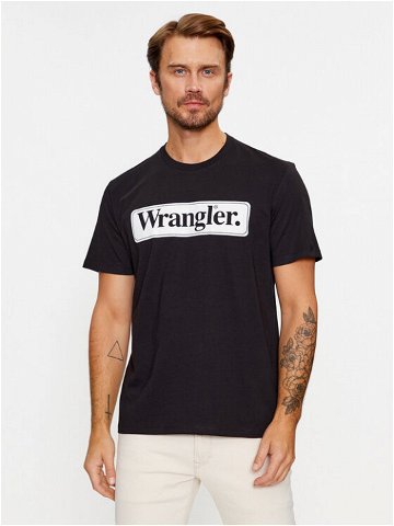 Wrangler T-Shirt 112341132 Černá Regular Fit