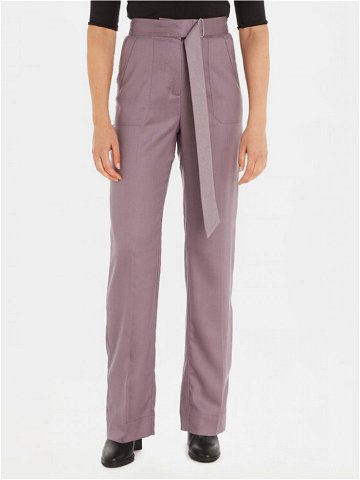 Calvin Klein Kalhoty z materiálu K20K205687 Šedá Regular Fit