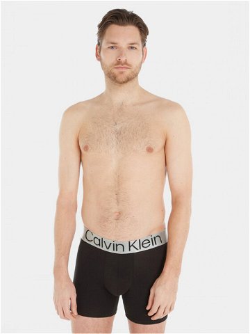Calvin Klein Underwear Sada 3 kusů boxerek 000NB3131A Černá Regular Fit