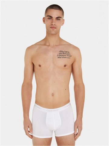 Calvin Klein Underwear Boxerky 000NB2864A Bílá Regular Fit