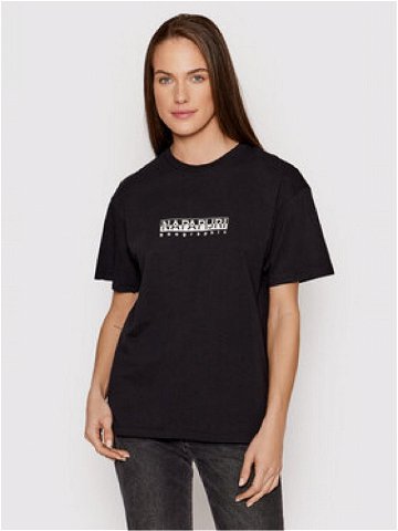 Napapijri T-Shirt S-Box NP0A4GDD Černá Regular Fit
