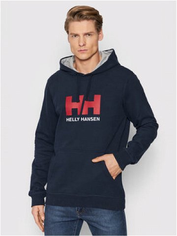 Helly Hansen Mikina Hh Logo 33977 Tmavomodrá Regular Fit