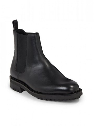 Calvin Klein Kotníková obuv s elastickým prvkem Chelsea Boot HM0HM01229 Černá