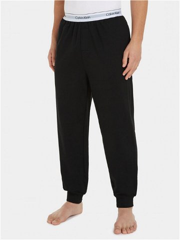 Calvin Klein Underwear Pyžamové kalhoty 000NM2302E Černá Regular Fit