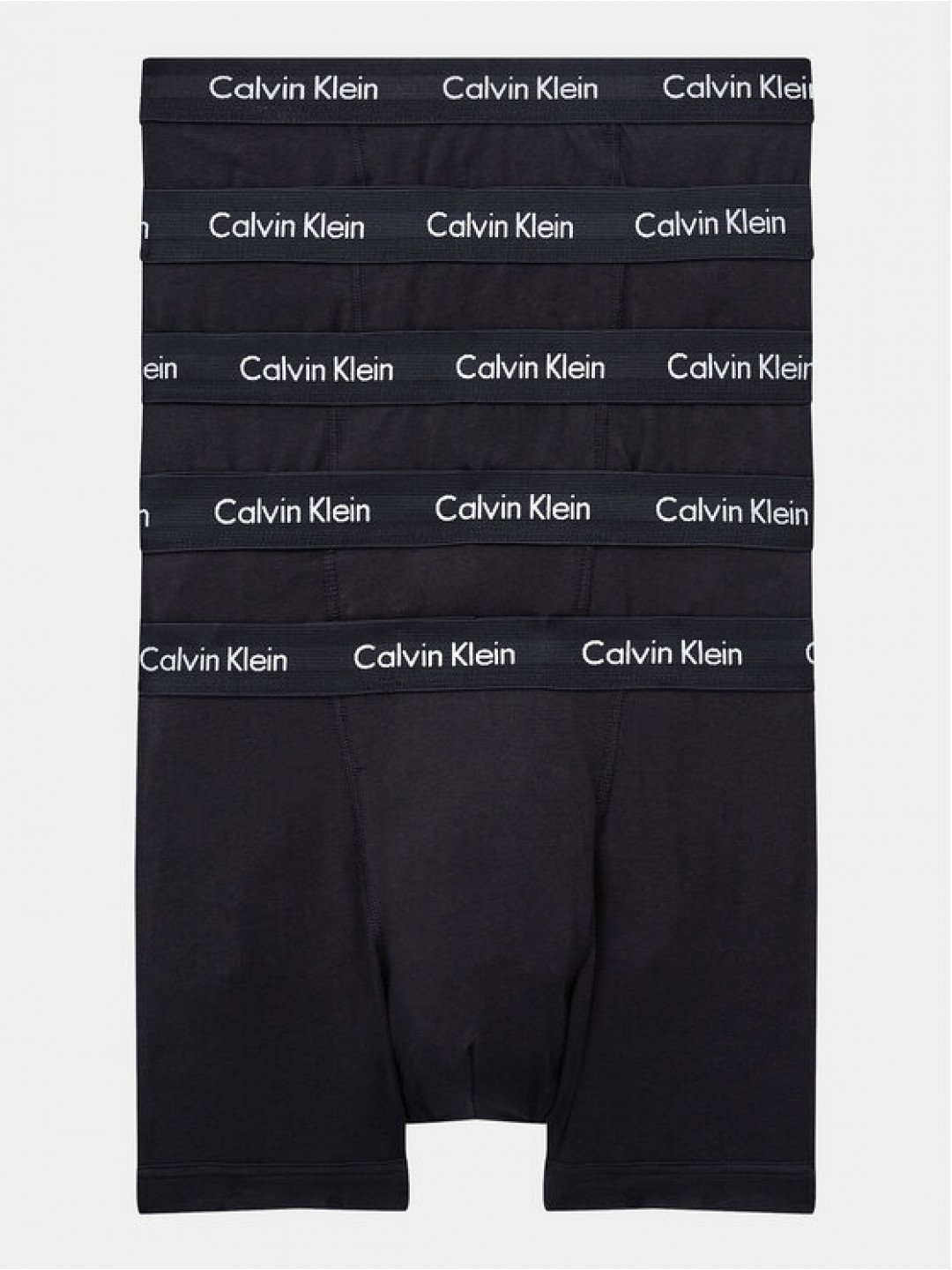 Calvin Klein Underwear Sada 5 kusů boxerek 000NB2877A Černá