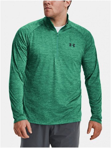 Zelené sportovní tričko Under Armour UA Tech 2 0 1 2 Zip