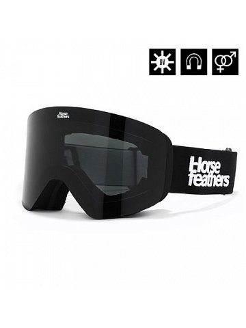 HORSEFEATHERS Snowboardové brýle Colt – black smoke BLACK