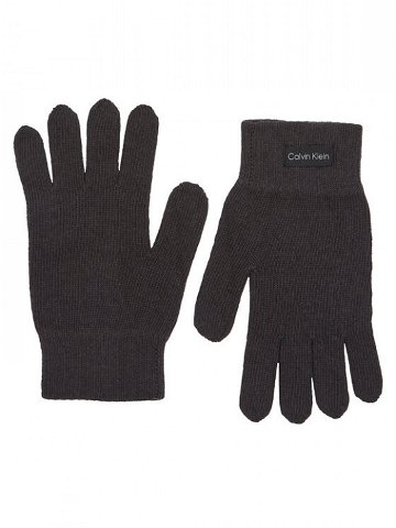 Calvin Klein Dámské rukavice Essential Knit Gloves K60K611167 Černá