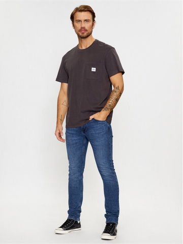 Lee Jeansy 112342252 Tmavomodrá Slim Fit