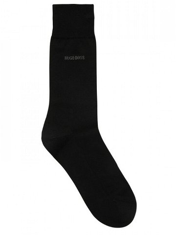Boss Pánské klasické ponožky George Rs Uni Mc 50388433 Černá