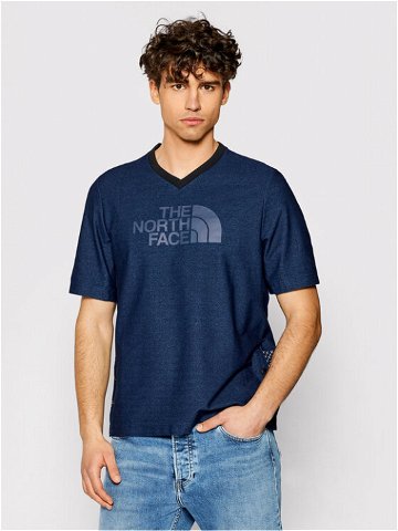 The North Face T-Shirt Big Logo Tee NF0A3LDS Tmavomodrá Regular Fit