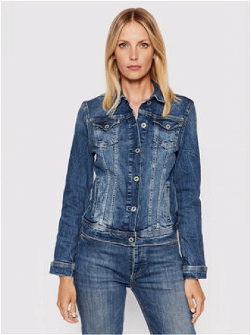 Pepe Jeans Jeansová bunda Thrift PL402011 Modrá Regular Fit