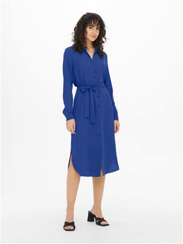 JDY Košilové šaty 15267419 Modrá Regular Fit