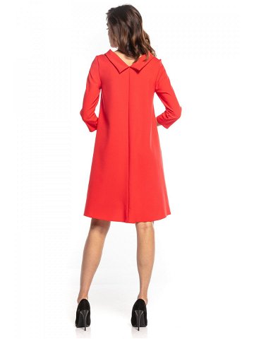 Dámské denní šaty T349 5 červené – Tessita 40 L