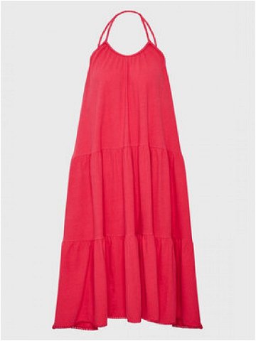 Superdry Každodenní šaty Vintage W8011100A Růžová Relaxed Fit
