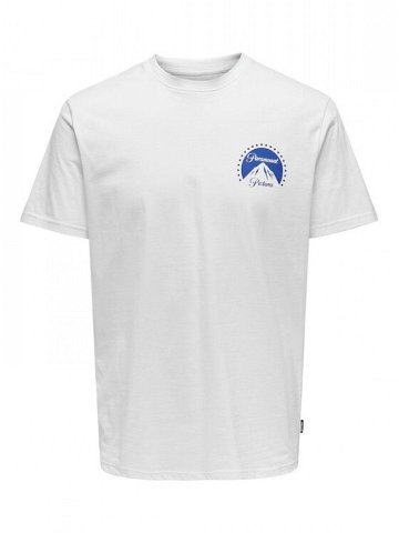 Only & Sons T-Shirt 22027013 Bílá Regular Fit