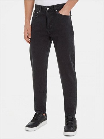 Calvin Klein Jeans Jeansy J30J324713 Černá Tapered Fit
