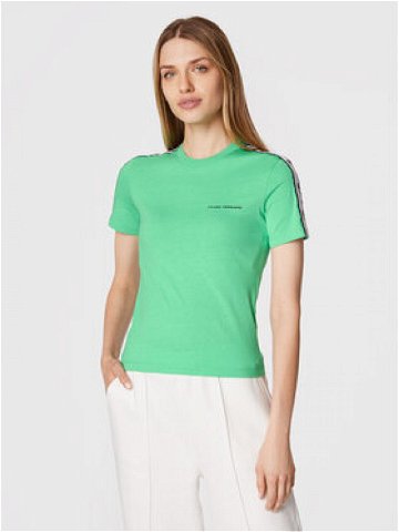 Chiara Ferragni T-Shirt 73CBHT13 Zelená Slim Fit