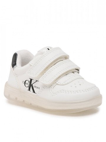 Calvin Klein Jeans Sneakersy V1X9-80546-1355 S Bílá