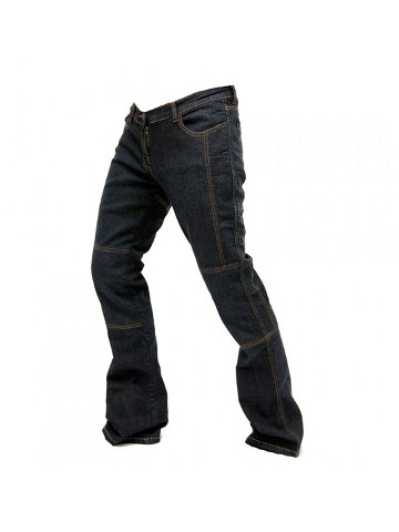 Dámské moto jeansy Spark Desert Rose modrá 3XL 40-41