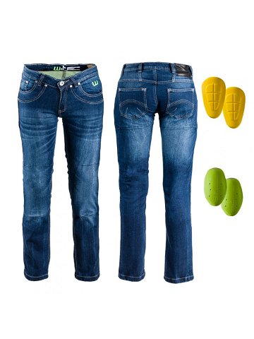 Dámské moto jeansy W-TEC B-2012 modrá 37