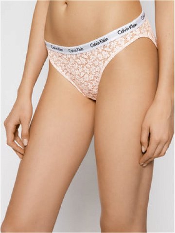 Calvin Klein Underwear Klasické kalhotky 000QD3860E Růžová