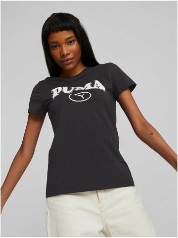 Černé dámské tričko Puma Squad