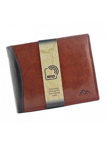 Pánská kožená peněženka El Forrest 2545 A 21 RFID hnědá