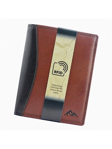 Pánská kožená peněženka El Forrest 2544-21 RFID hnědá