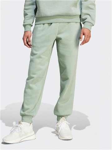 Adidas Teplákové kalhoty IR8361 Zelená Regular Fit