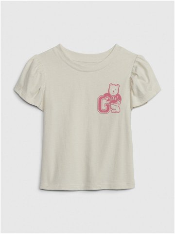 Béžové holčičí tričko GAP