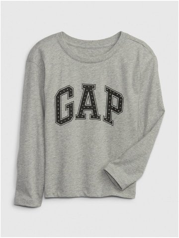 Šedé holčičí tričko Gap