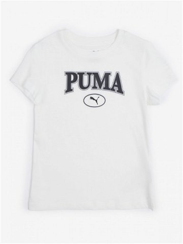 Puma Squad Triko dětské Bílá