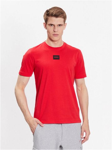 Hugo T-Shirt Diragolino212 50447978 Červená Regular Fit