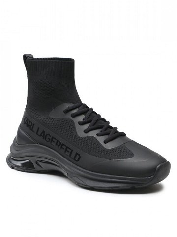 KARL LAGERFELD Sneakersy KL53141 Černá
