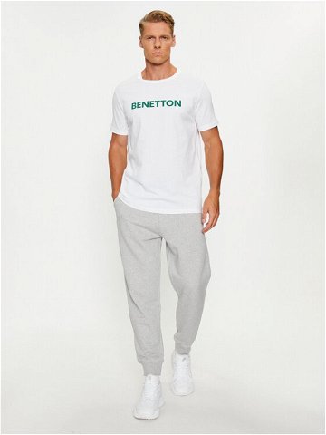 United Colors Of Benetton T-Shirt 3I1XU100A Bílá Regular Fit