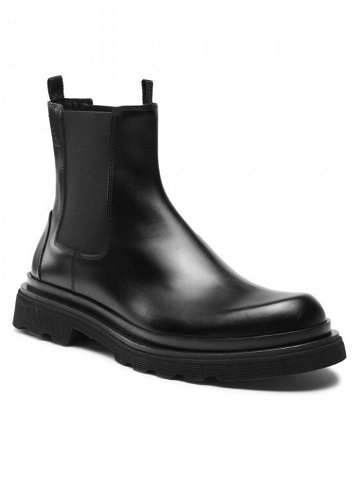 Fabi Kotníková obuv s elastickým prvkem FU0973 Černá