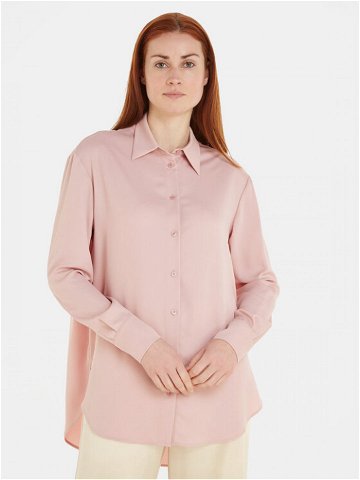 Calvin Klein Košile K20K205682 Růžová Relaxed Fit
