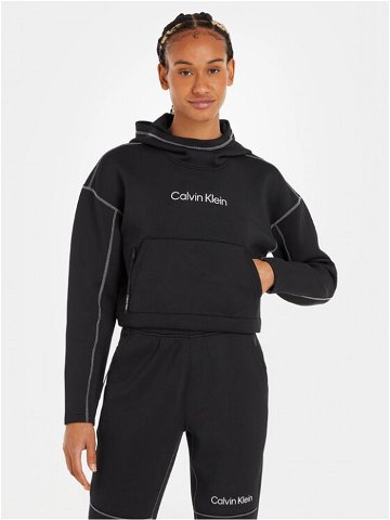 Calvin Klein Performance Mikina 00GWF3W325 Černá Relaxed Fit