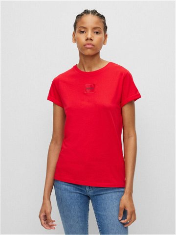 Hugo T-Shirt Redlabel 50456008 Růžová Slim Fit