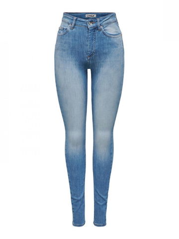 ONLY Jeansy 15300068 Modrá Skinny Fit