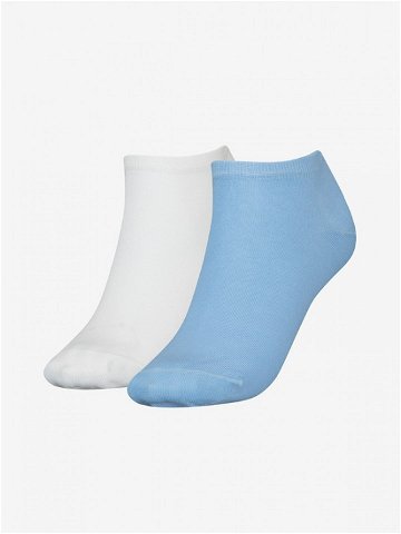Tommy Hilfiger Underwear Ponožky 2 páry Bílá