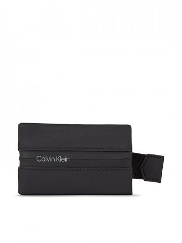 Calvin Klein Pouzdro na kreditní karty Rubberized Slide Ccholder K50K510923 Černá