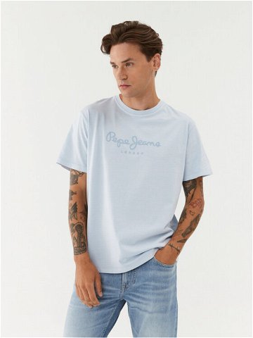 Pepe Jeans T-Shirt Jayden PM509098 Světle modrá Regular Fit